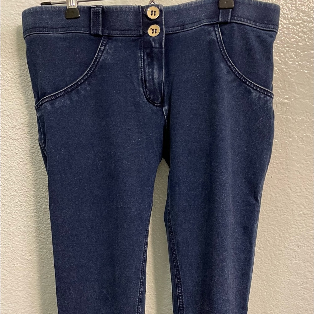 Freddy WR.UP Denim Mid Rise 7/8 Length Size Medium